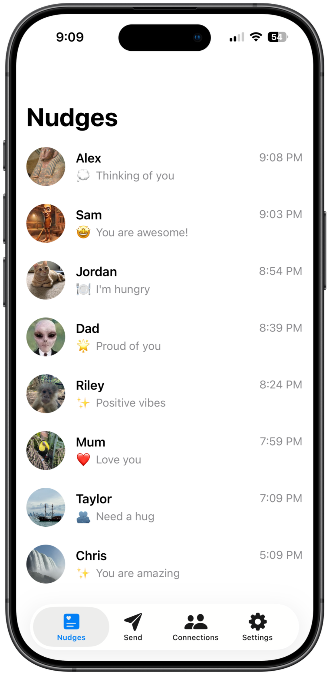 Konda iPhone app screenshot